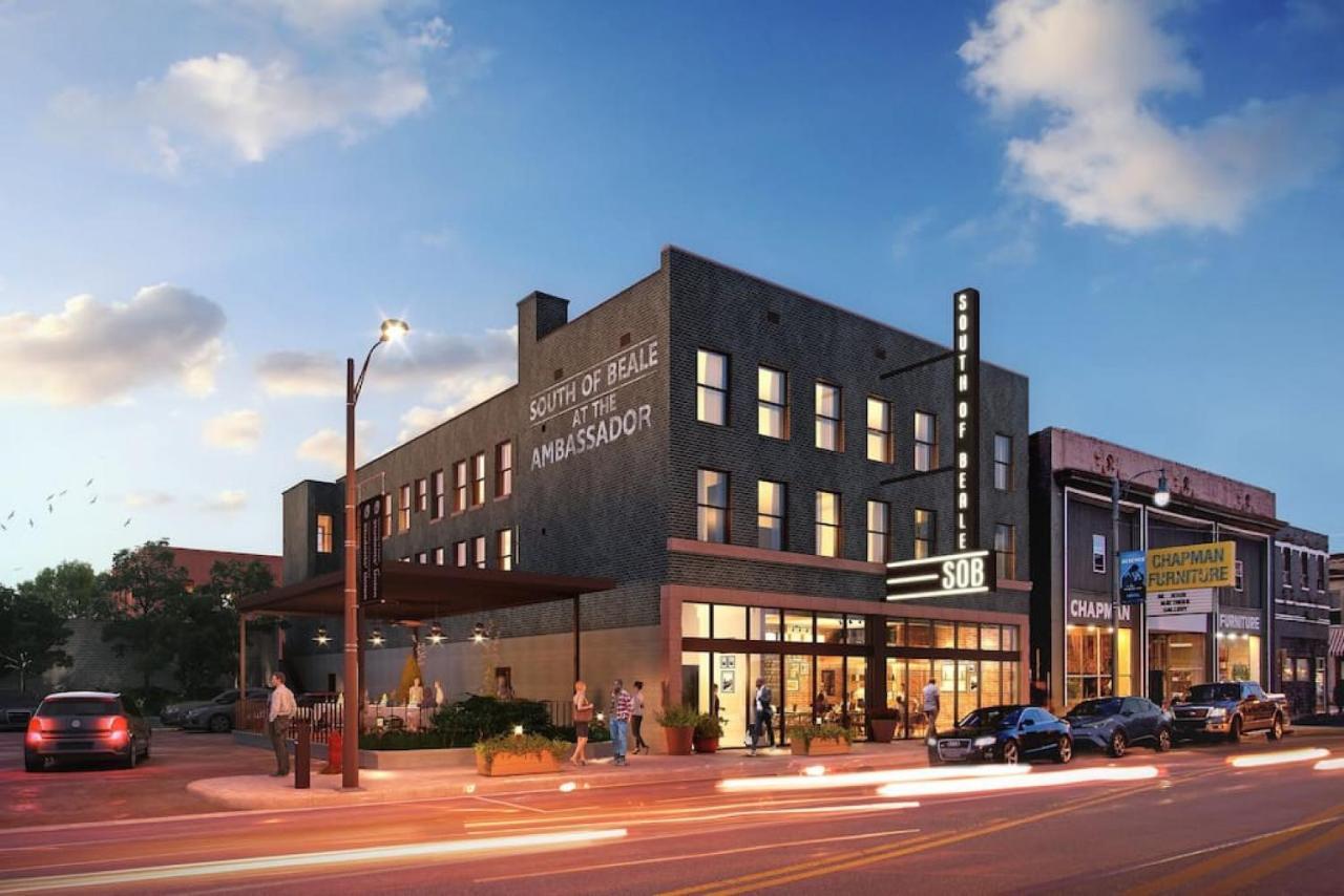 Sophisticated Apartment Downtown Memphis Exterior foto